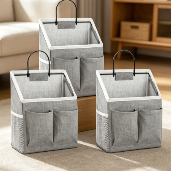 Wall Hanging Fabric Storage Organizer with Pockets
