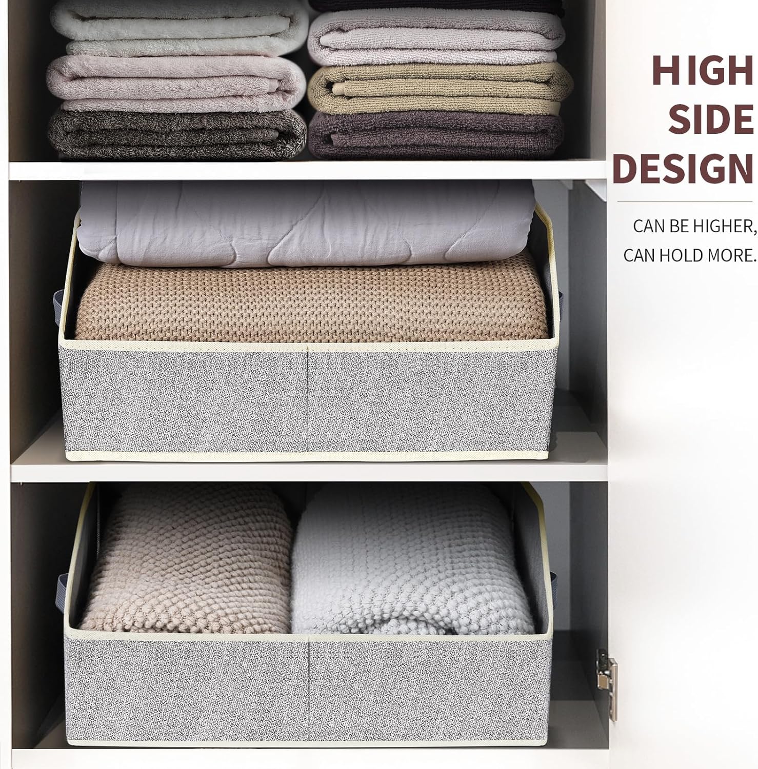 Collapsible Closet Storage Organizer Bin