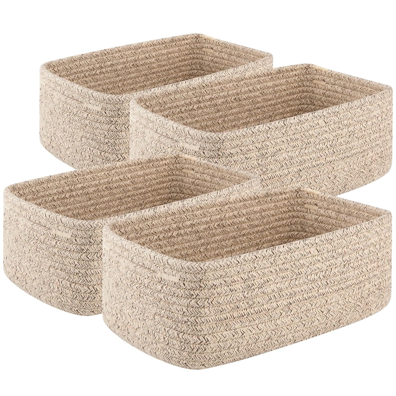 Small Woven Storage Basket for Organization